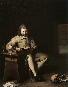 Michael Sweerts Penitent Reading in a Room oil painting on canvas